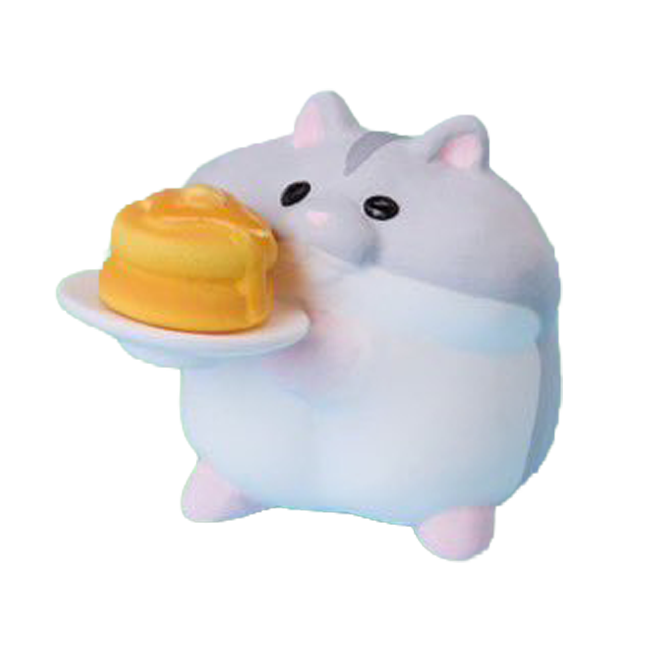 Animal Attraction Mochiri Hamster Pancake Class Mini Figure Gashapon Complete Set Gacha