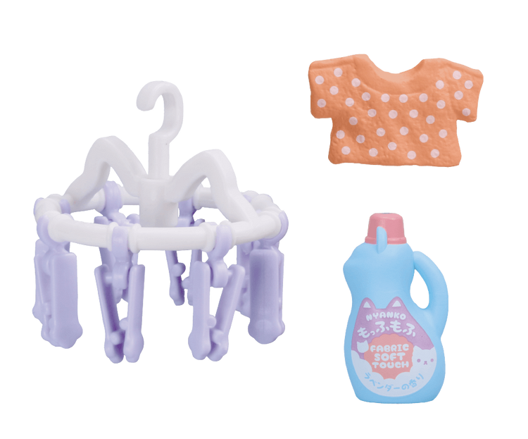 Nyanko Kaden Cat Appliances DX 3 Easy Cleaning Edition Miniature Figure Gashapon Complete Set Gacha