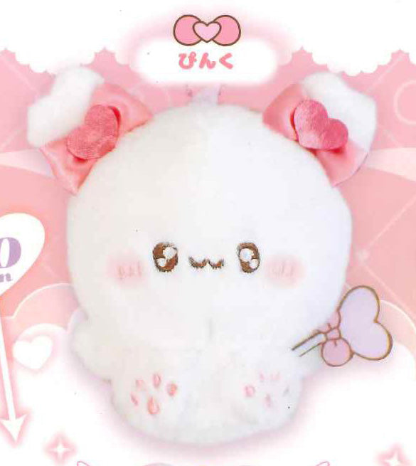 Chimumu Magical Girl Fuwakyun Mascot Plush Keychain Gacha Gashapon Complete Set