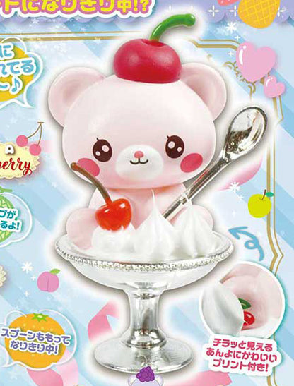 SWEETY! Fruit Bear Dessert Mascot Mini Figure Gashapon Complete Set Gacha