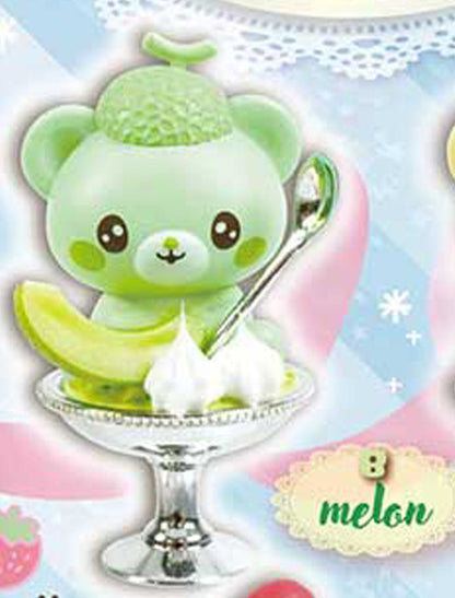 SWEETY! Fruit Bear Dessert Mascot Mini Figure Gashapon Complete Set Gacha