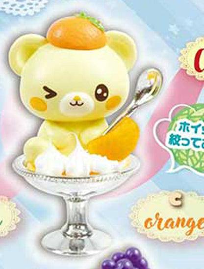 SWEETY! Fruit Bear Dessert Mascot Mini Figure Gashapon Complete Set Gacha