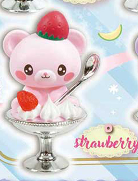 SWEETY! Fruit Bear Dessert Mascot Mini Figure Gashapon Complete Set Gacha