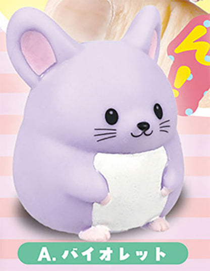 Mocchito! Munitto! Squishy Chinchilla Mascot Figure Gacha Gashapon Complete Set