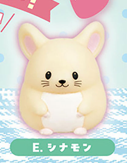 Mocchito! Munitto! Squishy Chinchilla Mascot Figure Gacha Gashapon Complete Set