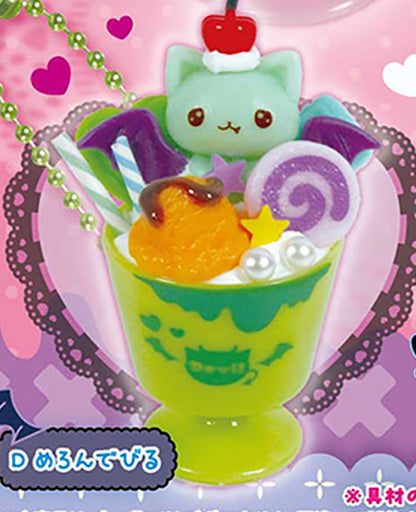 Whip! Animal Deco Sweets Mascot Devil & Angel Keychain Gashapon Complete Set Gacha