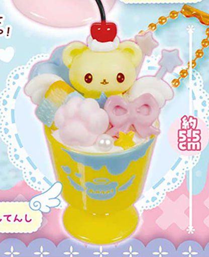 Whip! Animal Deco Sweets Mascot Devil & Angel Keychain Gashapon Complete Set Gacha