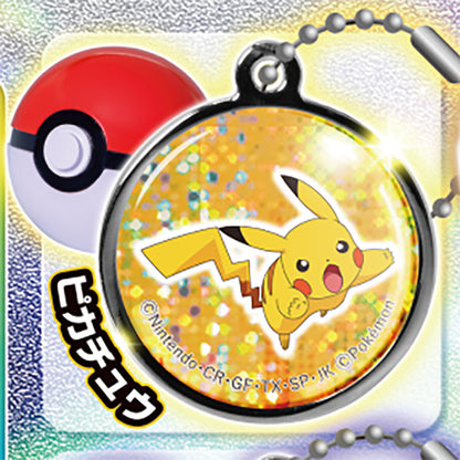 Pokemon Ball De Get! Metal Mascot 2 Keychain with Pokeball Capsule Gacha Gashapon Complete Set
