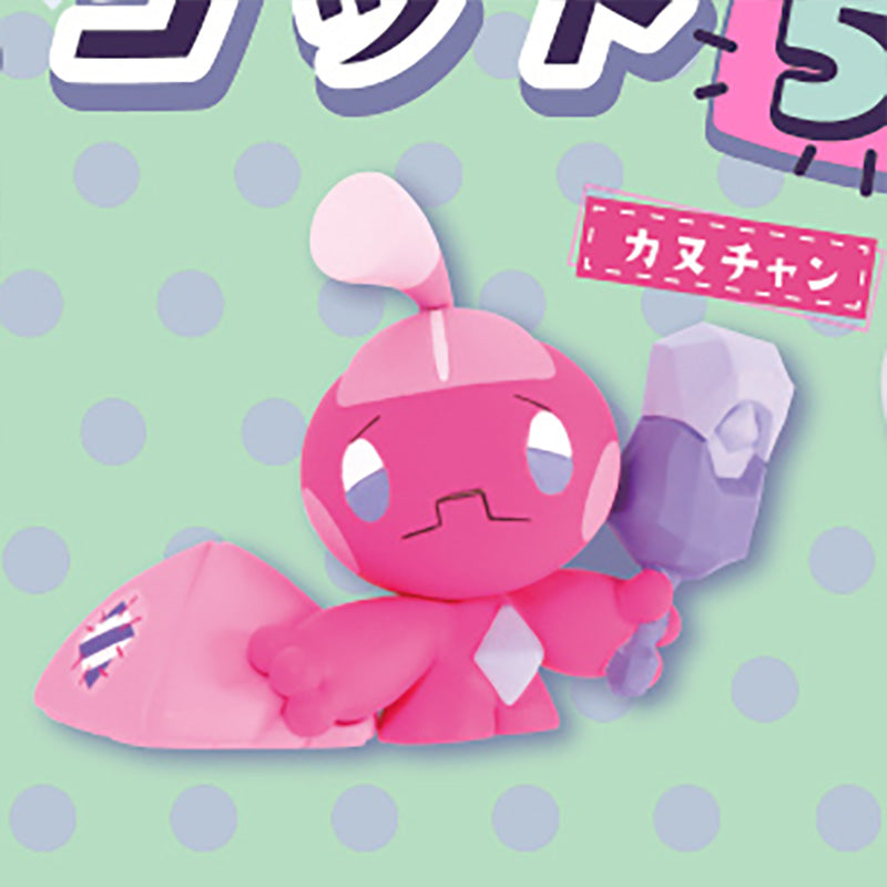 Pokemon At Home! Relax Cushion Mascot 5 Mini Figure Gacha Gashapon Complete Set