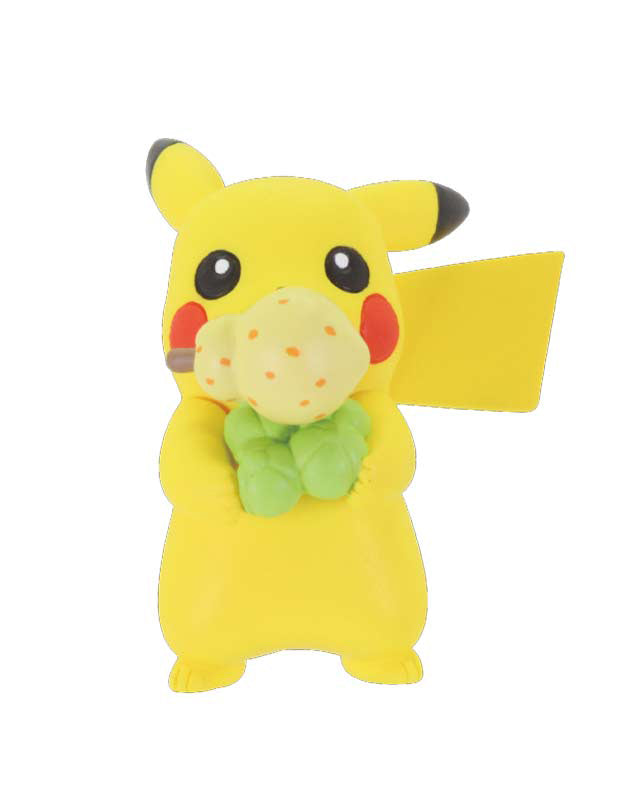 Pokemon Manpaku Pakupaku Mascot 3 Mini Figure Gacha Gashapon Complete Set