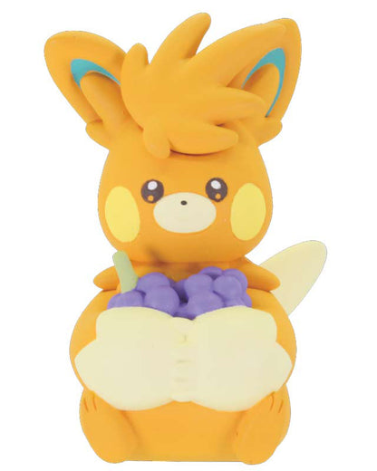 Pokemon Manpaku Pakupaku Mascot 3 Mini Figure Gacha Gashapon Complete Set