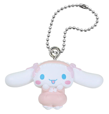 Cinnamoroll Sweet Lolita Mascot Cotton Candy Color Figure Keychain Gacha Gashapon Complete Set