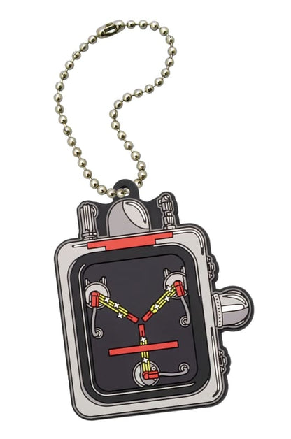 Back to the Future Rubber Mascot 2 Keychain Gacha Gashapon Complete Set