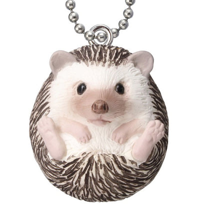 Manmaru Nezumizu Round Animals Mouse Mascot Figure Keychain Gacha Gashapon Complete Set