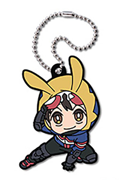 Defo Raba! My Hero Academia Vigilantes Rubber Strap Keychain Gacha Gashapon Complete Set