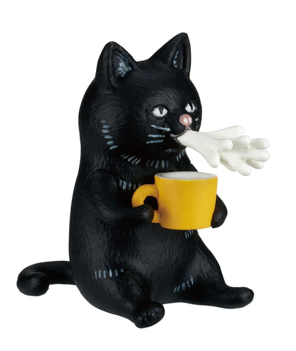 Pokefasu Nekoshita Cats Tongue Mini Figure Gacha Gashapon Complete Set