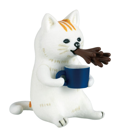 Pokefasu Nekoshita Cats Tongue Mini Figure Gacha Gashapon Complete Set