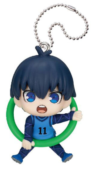 Blue Lock Konnichiwa! Figure Mascot Keychain Gacha Gashapon Complete Set