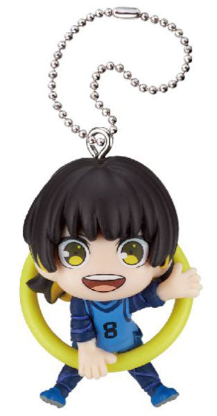 Blue Lock Konnichiwa! Figure Mascot Keychain Gacha Gashapon Complete Set