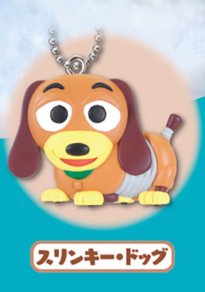 Disney Toy Story Petanko Flat Mascot Figure Keychain Gacha Gashapon Complete Set
