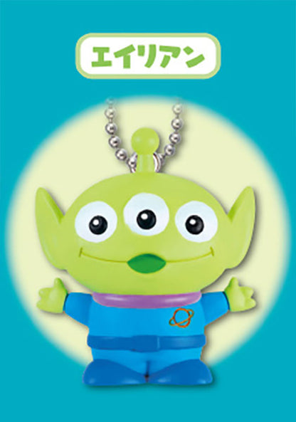 Disney Toy Story Petanko Flat Mascot Figure Keychain Gacha Gashapon Complete Set