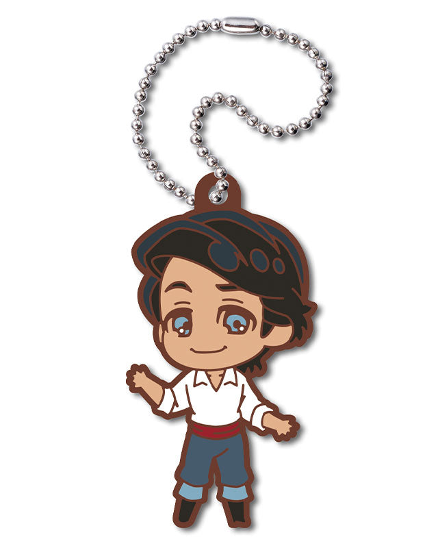 Defo Raba! Disney Heroes Rubber Mascot Keychain Gacha Gashapon Complete Set