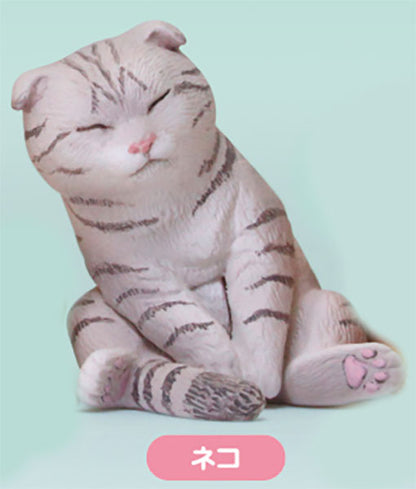 Katazun Fig Animals Shoulder Lean Figure Gacha Gashapon Complete Set