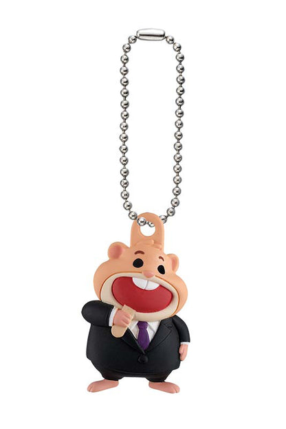 Zootopia Petanko Flat Mascot Figure Keychain Gacha Gashapon Complete Set