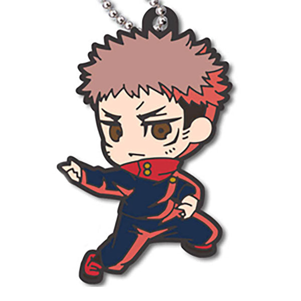 Defo Raba! Jujutsu Kaisen Shibuya Incident Rubber Keychain Gacha Gashapon Complete Set