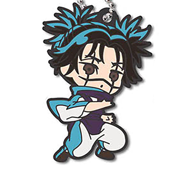Defo Raba! Jujutsu Kaisen Shibuya Incident Rubber Keychain Gacha Gashapon Complete Set