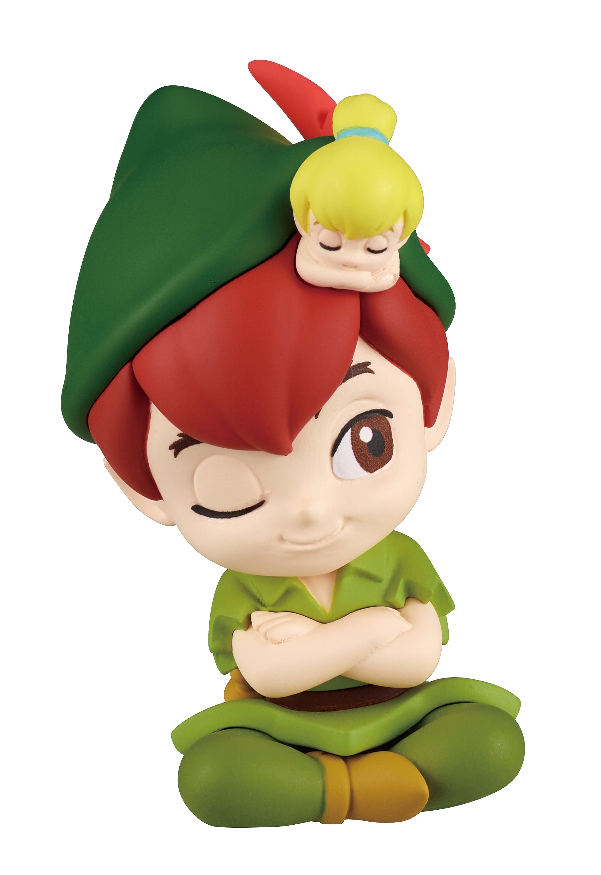 Disney Peter Pan Kata Zun Fig. Shoulder Lean Figure Gacha Gashapon Complete Set