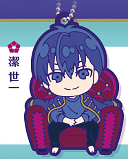 Blue Lock Defo Raba! SIMILAR LOOK Rubber Keychain Gacha Gashapon Complete Set