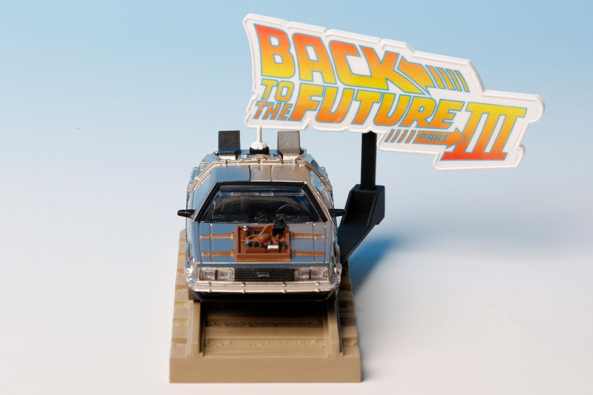 Hobby Gacha EX Back to the Future DeLorean 1/64 Scale Mini Figure Gacha Gashapon Complete Set