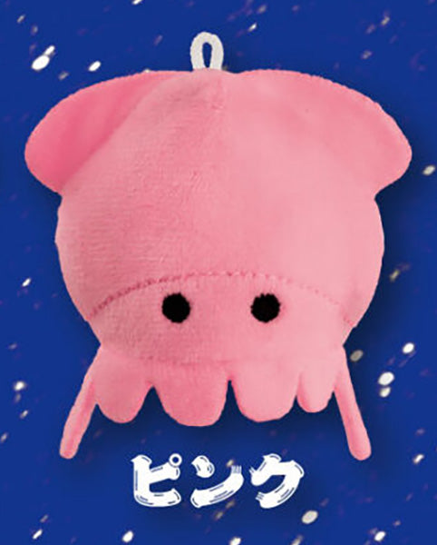 Squid That Evolves Into a Grilled Squid Reversible Plush Mascot Gacha Gashapon Complete Set