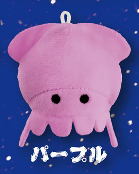 Squid That Evolves Into a Grilled Squid Reversible Plush Mascot Gacha Gashapon Complete Set