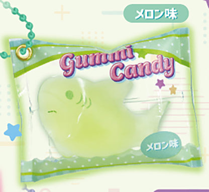 Leonardo Shark Collection Gummy Candy Mascot Keychain Gacha Gashapon Complete Set