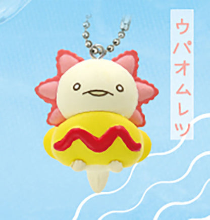Life is an Axolotl - Food Hide and Seek Figure Keychain Gacha Gashapon Complete Set