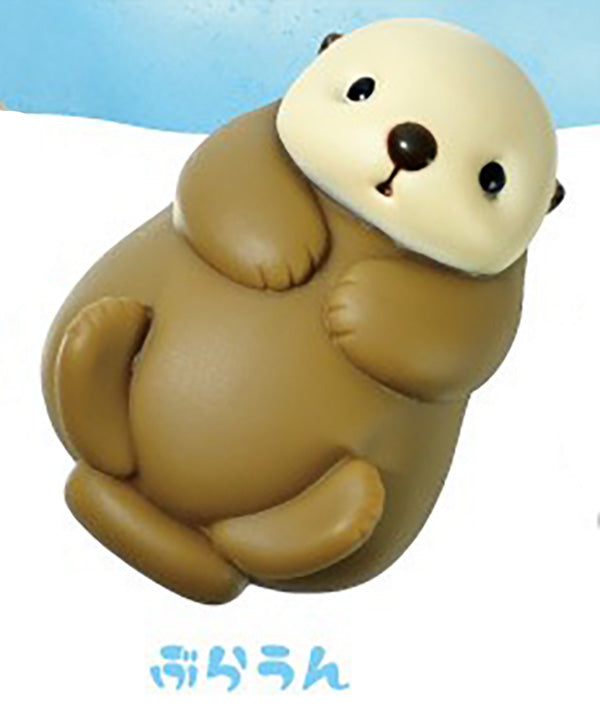 Pukakko Sea Otter Mini Figure Gacha Gashapon Complete Set
