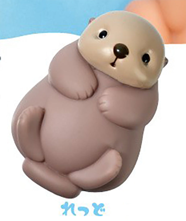 Pukakko Sea Otter Mini Figure Gacha Gashapon Complete Set