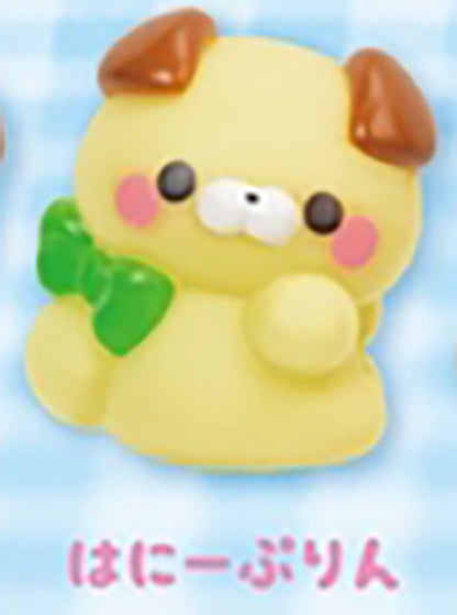 Sukutto Tacchi-san Osuwari Light Up Puppy Figure  Gacha Gashapon Complete Set