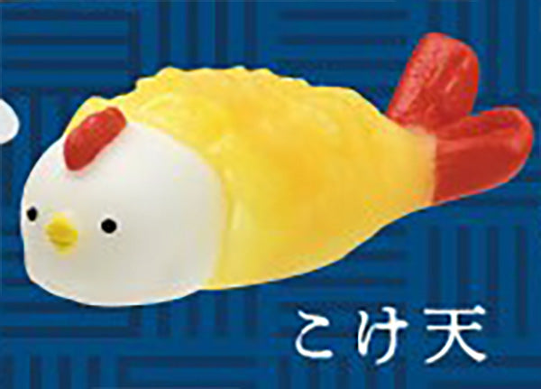 Animal Ebiten Shrimp Tempura Takeout Box Mochi Stretch Figure Gacha Gashapon Complete Set