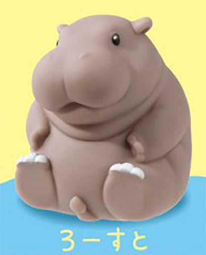 Pukyuu! Hippo Mini Figure Gacha Gashapon Complete Set