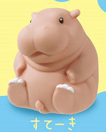 Pukyuu! Hippo Mini Figure Gacha Gashapon Complete Set