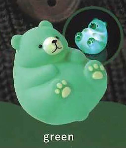 Relax Bear Light 2 Mini Lamp Vinyl Figure Gacha Gashapon Complete Set