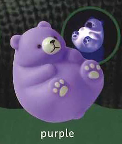 Relax Bear Light 2 Mini Lamp Vinyl Figure Gacha Gashapon Complete Set