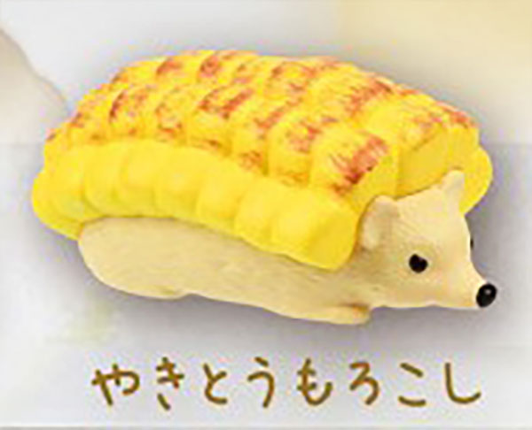 Hedgehog Dining Mini Figure Gacha Gashapon Complete Set