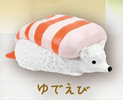 Hedgehog Dining Mini Figure Gacha Gashapon Complete Set