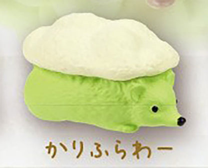 Hedgehog Dining Mini Figure Gacha Gashapon Complete Set
