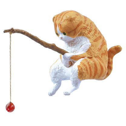 A Perfect Day for Fishing ~ Cats Passing Time Gacha Gashapon Complete Set