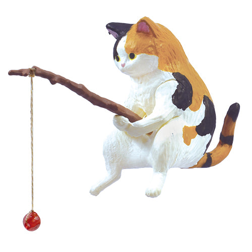 A Perfect Day for Fishing ~ Cats Passing Time Gacha Gashapon Complete Set
